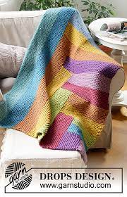 Knitted blanket ideas are beginner friendly and not so time consuming therefore they will also make great gifts for your loved ones. 12 Colorful Throw Knitting Patterns Blanket Knitting Patterns Blog Nobleknits