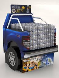 Pacifico Cardboard Display By Ricardo Garc 237 A At Coroflot Com Cardboard Display Beer Display Supermarket Display