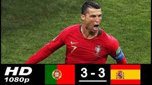 Diego costa equalised in an entertaining first half in sochi. Portugal Vs Spain 3 3 Fifa World Cup 15 06 2018 Youtube