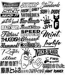 Jdm 33 Car Sticker Decal Pack Car Window Stickers For Jdm Kdm Race Drift V7y Car Window Stickers Packing Car Car Stickers