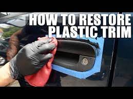 Restore And Fix Faded Plastic Trim On Your Car Y Us Trailer Can Rent Used Trailers In Any Condition To Or From You Faded Plastic Plastic Trim Car Cleaning