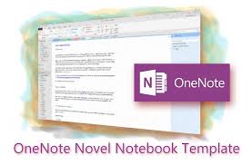 Free Onenote Novel Template Novel Tips Writing Templates Onenote Template