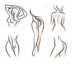 Men in heterosexual relationships may study female body language to better interpret the moods and attitudes of their partners or spouses. Female Body Parts Waist Attractive Woman Hip Naked Human Model Royalty Free Cliparts Vectors And Stock Illustration Image 47823452