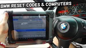 How to reset all ecu's and control modules in your car or truck. How To Reset Computer On Bmw And Clear Codes From Every Computer Youtube