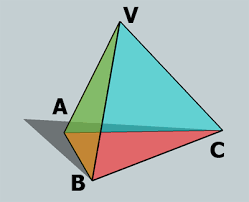 Tetraedrul are feţele triunghiuri , patru vârfuri şi şase muchii. Cum Se AflÄ MÄsura Unghiului Dintre Dreptele Av Èi Ac Ale Unui Tetraedru Regulat Brainly Ro