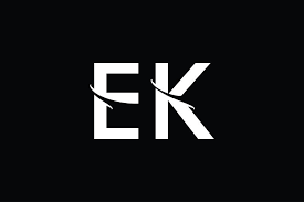 Many gangs other than bloods and crips use the term other than the letters with b or c in front of the k. Ek Monogram Logo Design By Vectorseller Thehungryjpeg Com Monogram Logo Design Monogram Logo Logo Design