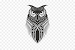 Transparent Icon Owl Logo