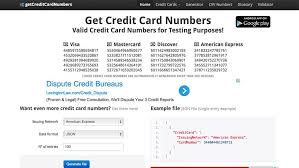 Getcreditcardnumbers Generates Real Numbers For Use In Free Trials Virtual Credit Card Credit Card Numbers Credit Card App