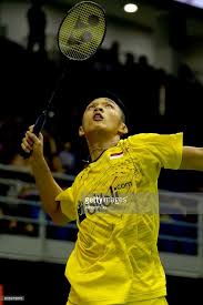 World number one kento momota breezed past reigning indonesia masters badminton ginting previously defeated momota when the two players met in jakarta at the 2018 asian games. Jonatan Christie Of Indonesia In Action During The Men S Quarter Finals Of The Perodua Malaysia Masters 2018 At Axiata Arena On Januar Yonex Malaysia Badminton