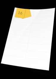 4 anti tamper labels per a4 sheet. 16 Rectangle Labels Per Sheet 99mm X 34mm