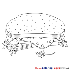 We have collected 38+ sandwich coloring page images of various designs for you to color. Sandwich Colouring Page Printable Free