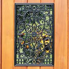 Nuvo Iron Rectangle Decorative Gate Fence Insert Acw61 Fencing Fence Gates Home Gate Decoration Wooden Garden Gate Fence Decor