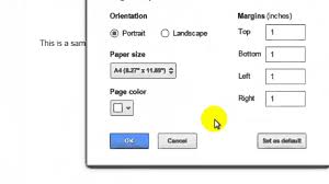 To avoid having the header or footer areas interfere with the margin size you set, following these steps to minimize them: How To Set The Paper Margins In Google Docs Youtube