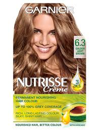 Garnier Nutrisse 6 3 Golden Light Brown Permanent Hair Dye