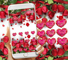 Lock screen rose gold aesthetic tumblr wallpapers. Red Rose Theme Wallpaper Red Roses Lock Screen For Android Apk Download