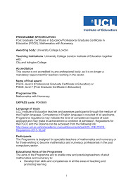 With the passage of time, technology mediated education is becoming the norm rather than an exception. Post Graduate Certificate In Education Professional Graduate Certificate In With