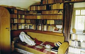 Jean Cocteau Maison Iconic Rooms Decor Jean Cocteau Study Office Wooden Fireplace