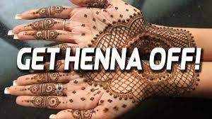 Get the water as hot as you can stand and then run it over the area that is dyed. How To Remove Henna From Skin Mehendi Remove At Home How To Remove Henna Henna Color Henna