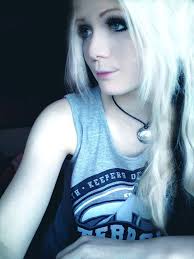 Blue eyes and blond hair are linked together. Blonde Blonde Hair And Blue Image 157415 On Favim Com