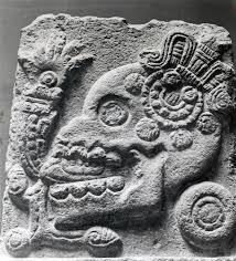 Teocalli de la guerra sagrada, relieve lateral