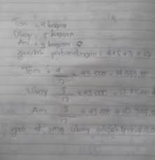Check spelling or type a new query. Diketahui Perbandingan Uang Ubay Dan Toni Adalah 5 Banding 4 Perbandingan Uang Ani Dan Toni Adalah Brainly Co Id