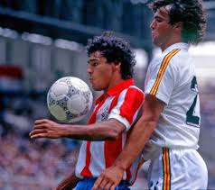 Los mejores memes de méxico vs paraguay. Tphoto On Twitter Roberto Cabanas9 Paraguay And Stephane Demol21 Belgium In World Cup Mexico86 Paraguay Vs Belgium2 2 At Estadio Nemesio Diez In Toluca Mexico On 11 June 1986 Photo By Masahide Tomikoshi