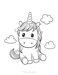 Coloring page with magic wand. Unicorn Pictures To Colour And Print 116 Fine Coloring General