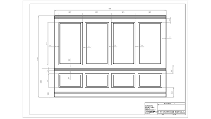 Experts gathered this collections to make your life easier. Personalised Panelling Drawings Wall Molding Living Room Wall Paneling Interior Wall Design