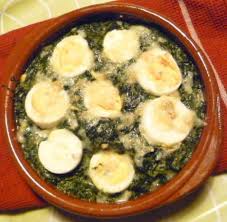 Recette Gratin D Epinards A La Bechamel Et Aux œufs Durs En Video Recette Gratin Epinard Recette Gratin Epinard