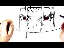 How to draw obito uchiha face from naruto. How To Draw Itachi Step By Step Naruto Youtube Easy Drawings Easy Drawings For Beginners Step By Step Drawing