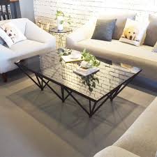 20+ super modern living room coffee table decor ideas #modern #coffee #table #ideas #styling #rustic #wooden by incorporating any of these 10 coffee table decoration ideas, you'll be able make your coffee table the focal point of your room in no time. Buy Scandinavian Living Room Personality Metal Transparent Rectangular Glass Coffee Table Coffee Table Wrought Iron Table Sub Minimalist Modern Small Apartment In Cheap Price On Alibaba Com
