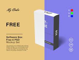 Free Software Box Mockup Free Design Resources
