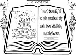 When we think of october holidays, most of us think of halloween. Tower Of Babel Coloring Pages Tower Of Babel Coloring Pages Mary And Martha