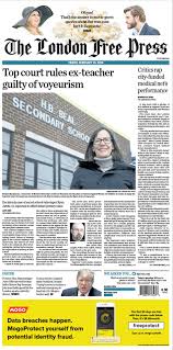 The largest daily newspaper in southwestern ontario, the london free press is a regional leader in news, sports and entertainment reporting. Our Front Page For Friday Feb 15 The London Free Press Facebook