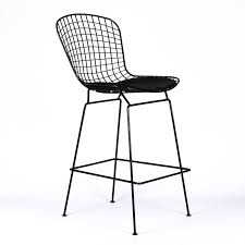 Wire Metal Mesh Black Bar Stool Furniture La Maison Chic Luxury Interiors Wire Bar Stools Bar Stools Black Bar Stools
