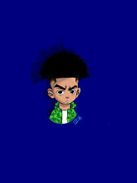 Cute black hair icons animeaesthetic. Black Boy Cartoon Wallpapers Wallpaper Cave