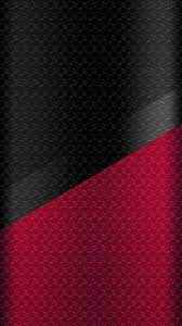 This Black And Red Metal Texture Is The 3d Effect Of The Dark S7 Edge Wallpaper 06 I Use This Wallpaper A Metal Texture Wallpaper Edge Red And Black Wallpaper