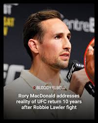UFC legend Rory MacDonald retired from MMA at 33 and he's rarely ever  looked back. #UFC315