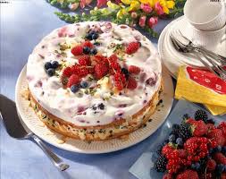 Allgauer Joghurt Beerentorte Rezept Lecker Beeren Torte Beerentorte Lecker