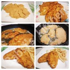 Hahnchenschnitzel Mit Knuspriger Cornflakespanade Hahnchen Schnitzel Hahnchenschnitzel Hahnchen