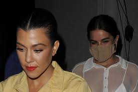 Kourtney kardashian's newfound friendship with tiktoker addison rae is at the center of keeping up with the kardashians this week. Addison Rae Goes Sheer In A Silky Bralette With Kourtney Kardashian Footwear News