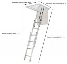Able to replace any aluminum mobile ladder, folding attic ladders & some staircases. 8 Best Compact Pull Down Attic Ladders Of 2021 Reviewed