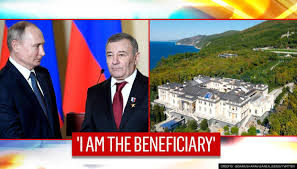 The existence of the 'putin palace' was discussed last year by washington post. Russian Billionaire Arkady Rotenberg Says He Owns Palace Which Is Linked To Putin