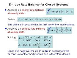 Second Law Of Thermodynamics Alternative Statements There Is