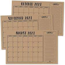 Upload your photo and try on paint colors. Buy Rustic Kraft 2021 2022 Desk Calendar Large Monthly Wall Planner 18 Month Academic Desktop Calendar Or Fridge Planning Blotter Pad Simple Notes Section For Teacher Family Or Business Office 11x17 Online In