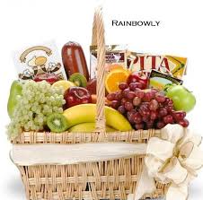 You Can Actually Make Gifts Very Innovative Fruit Basket Gift Fruit Gifts Gourmet Gift Baskets