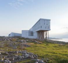 The fogo island inn is a public building for fogo island with 29 rooms for guests. Fogo Island Inn By Saunders Architecture
