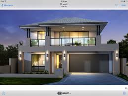 It also has a common toilet and bathroom. Two Storey House Facade Grey And Black Balcony Over Garage Glass Rail Modern Sleek Two Story House Design 2 Storey House Design Facade House