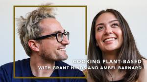 COOKING PLANT-BASED WITH FRY'S AND GAMING COUPLE, GRANT HINDS & AMBEL  BARNARD