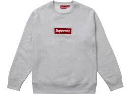 Black And White Supreme Hoodie Ash Grey Supreme Box Logo Fw18 Supreme Box Logo Supreme Sweater Sweatshirts